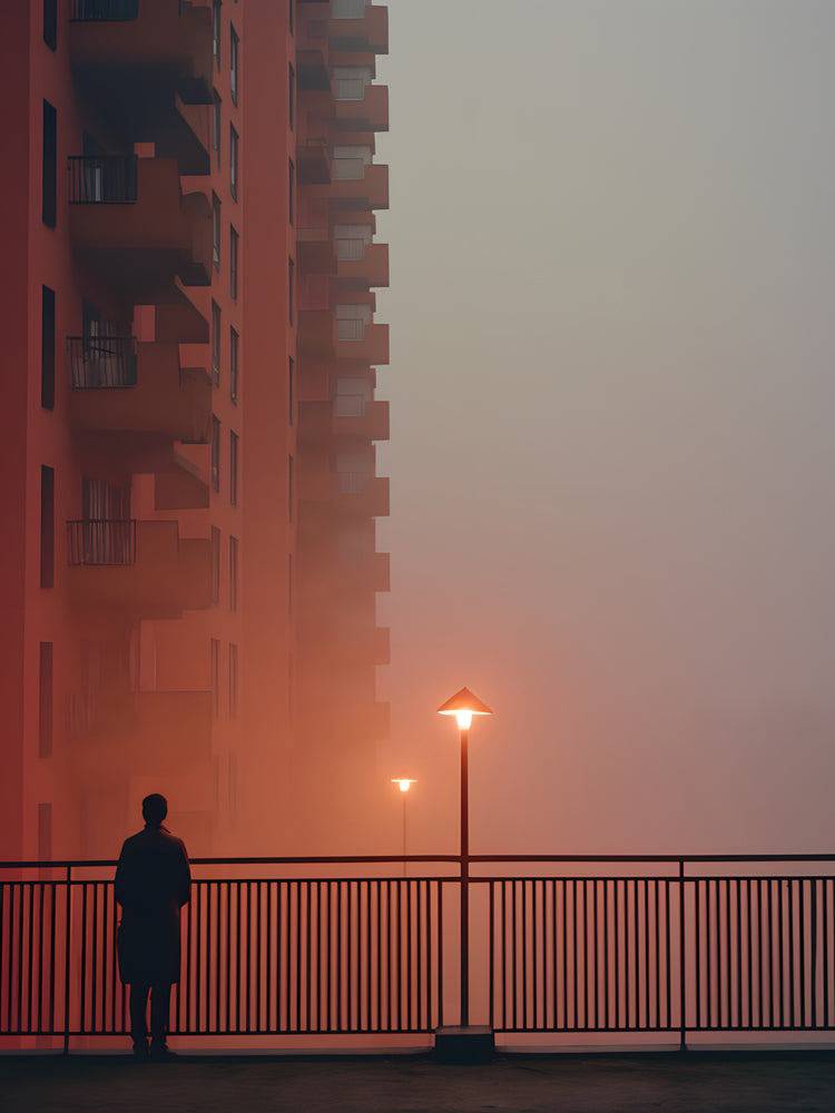 Immagine Urban Reverie - Decorazione murale di design
