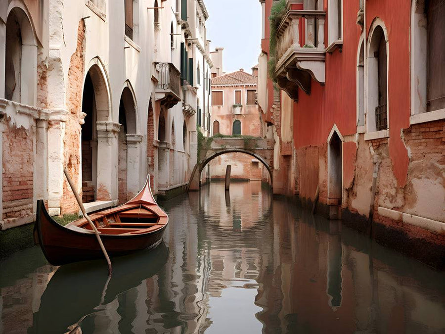 Immagine Serenità veneziana - Elegante decorazione murale